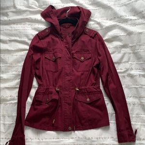 MAROON AEROPOSTALE JACKET